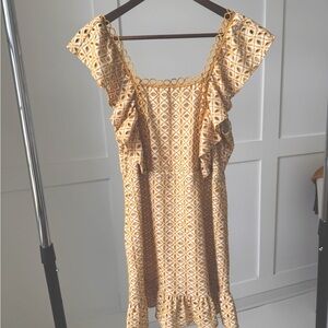 Yellow address Size 8 - Topshop Women’s dress
